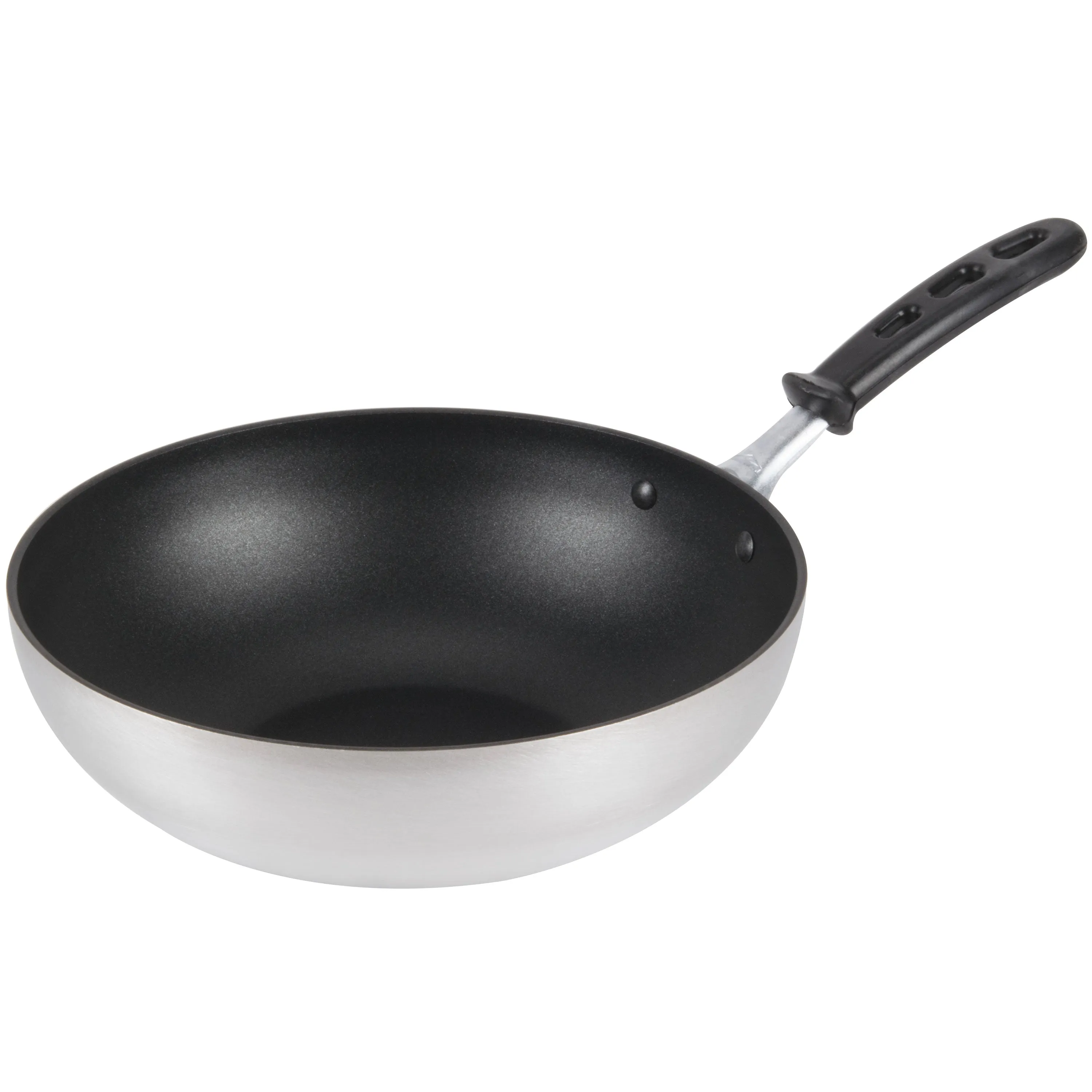 Vollrath SteelCoat Nonstick Stir Fry Pan, 11", Aluminum/Silicone Handle