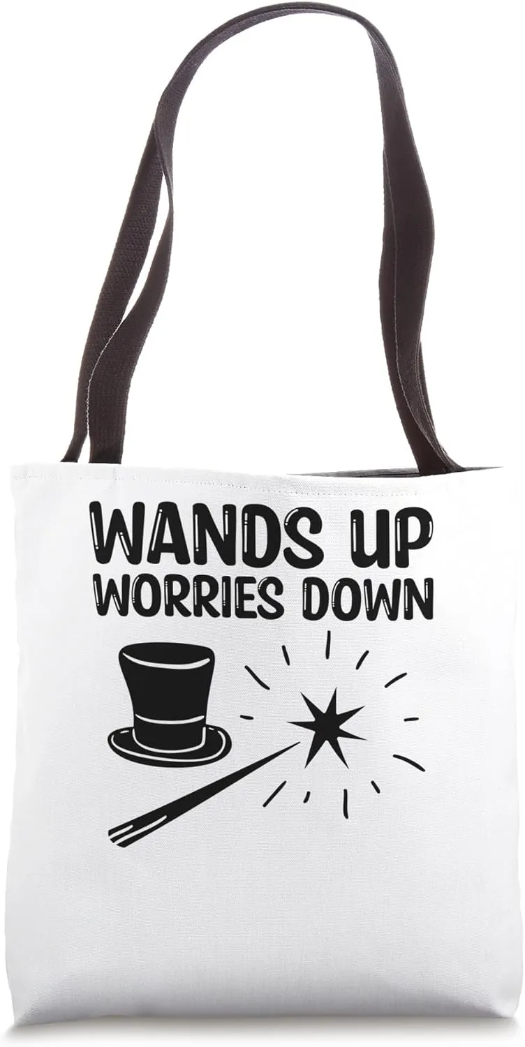 Wands Up Worries Down Couponing Tote Bag