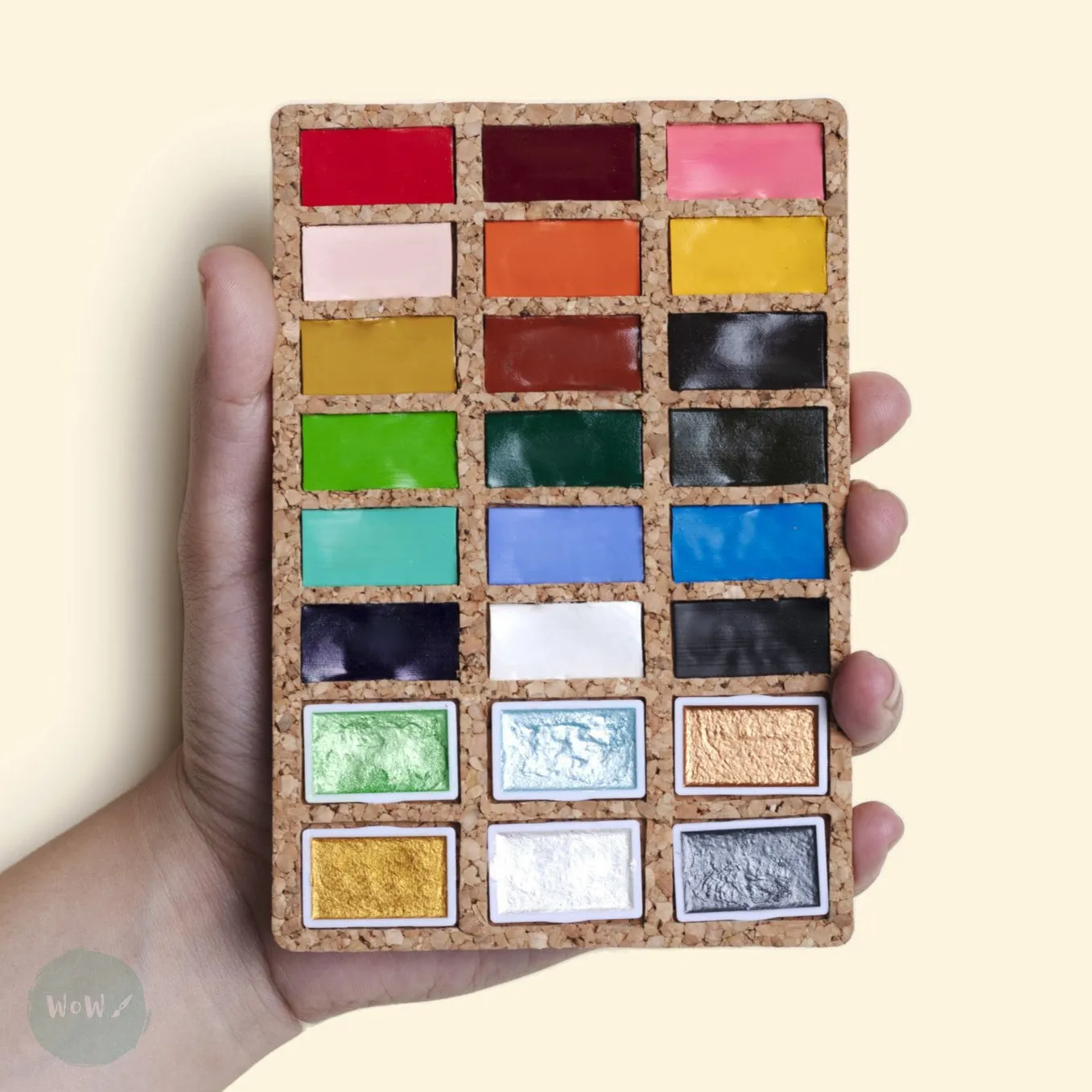 Watercolour Paint Sets - Viviva Colors PANS -  DELUXE 24 Colours