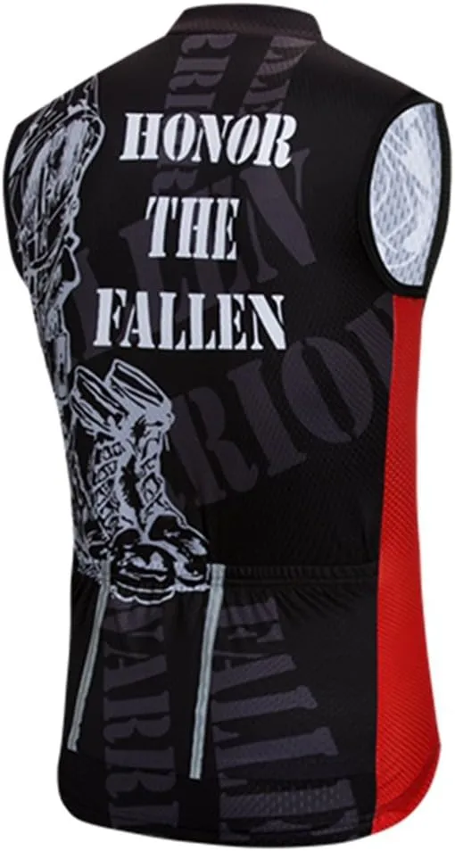 Weimomokey Cycling Vest Men Cycling Shirt Sleeveless Biking Clothing Jacket Cycling Jersey