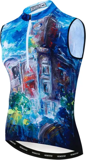 Weimostar Men's Cycling Vest Reflective with Pockets