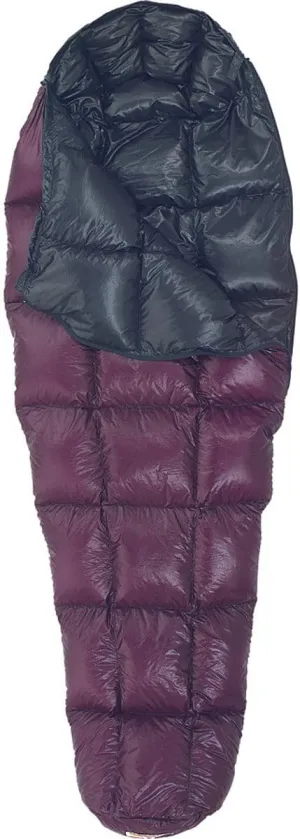 Western Mountaineering Highlite 35 Degree Sleeping Bag Plum 6FT / Right Zip