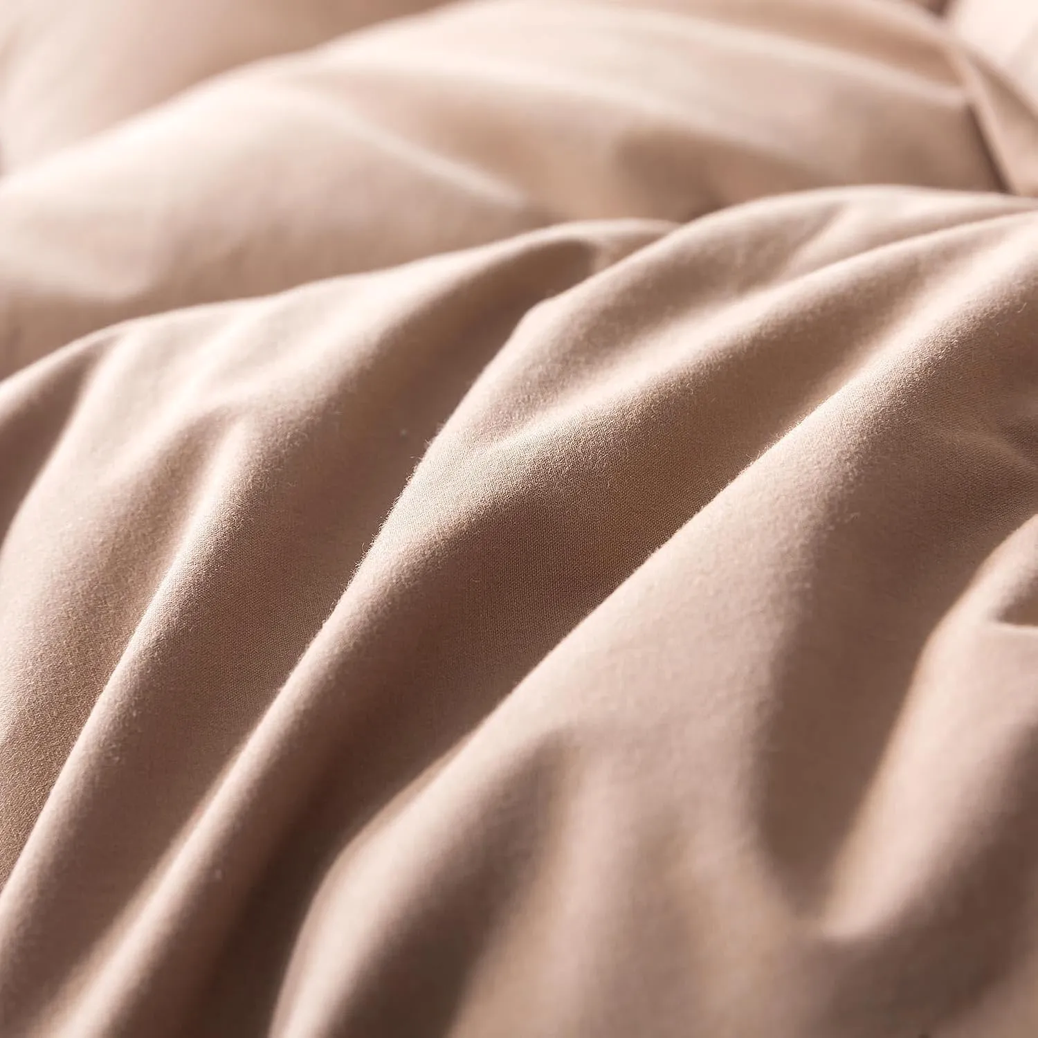 WhatsBedding Feather Down Fiber Comforter King Size, 100% Cotton Duvet Insert for All Season, Hotel Collection, 8 Corner Loops, 90x106 in, Gold Piping