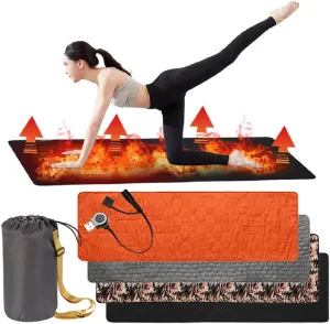 Winter Tent Sleeping Bag with USB Smart Heating Pad - Electric, Multipurpose, Operated by Power Bank or Other USB Power Supply