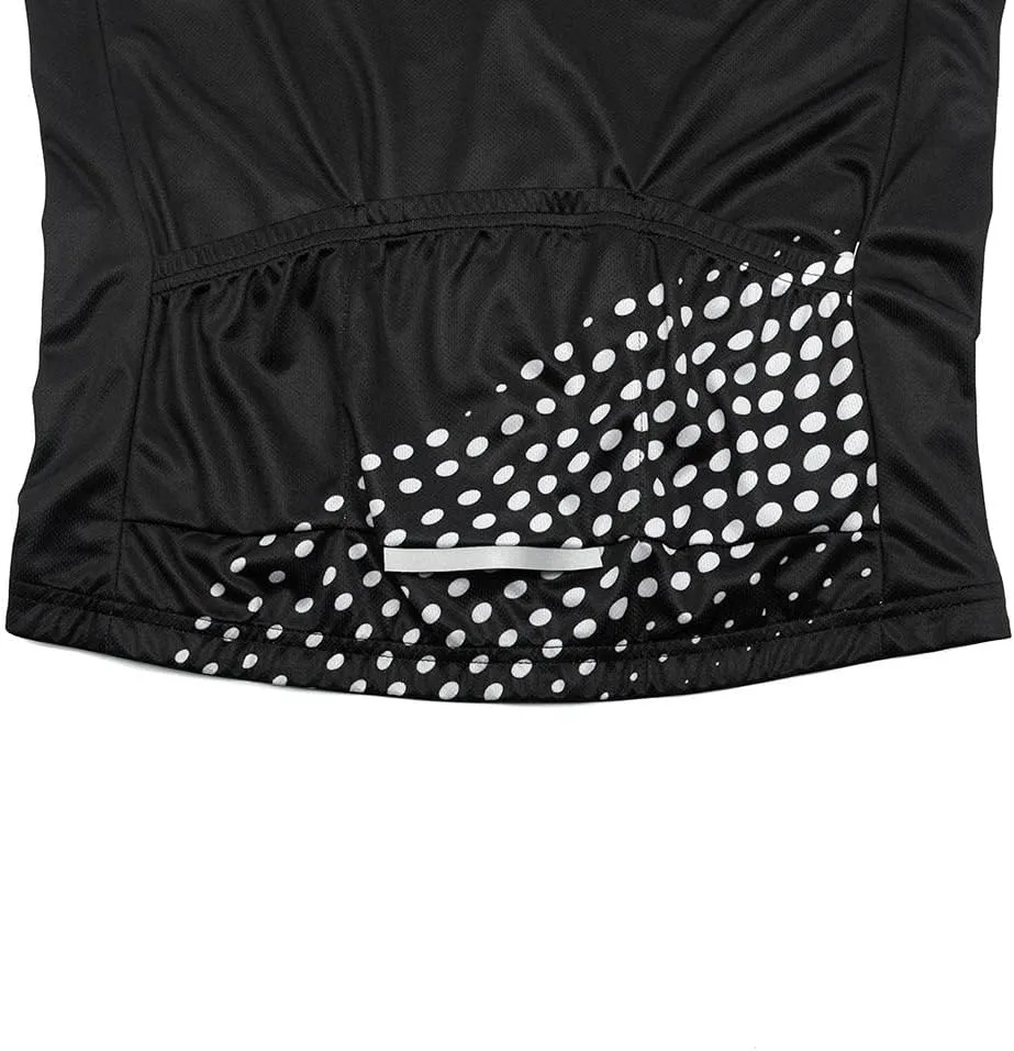 Women's Cycling Jersey Set Sleeveless Bike Shirts Cycling Vest Shorts Bicycle Clothing Short with Gel Padded