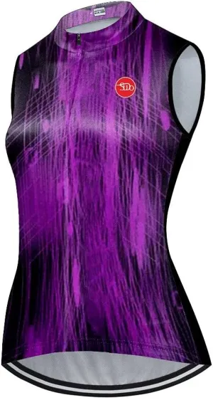 Women's Cycling Jersey Sleeveless Bike Vest Shirts Bicycle Clothing Biking Tank Tops Tights