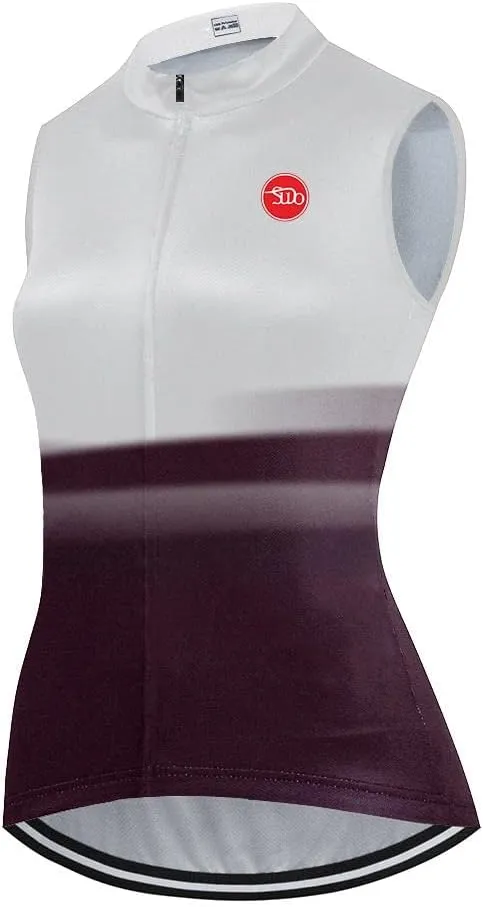 Women's Cycling Jersey Sleeveless Bike Vest Shirts Bicycle Clothing Biking Tank Tops Tights