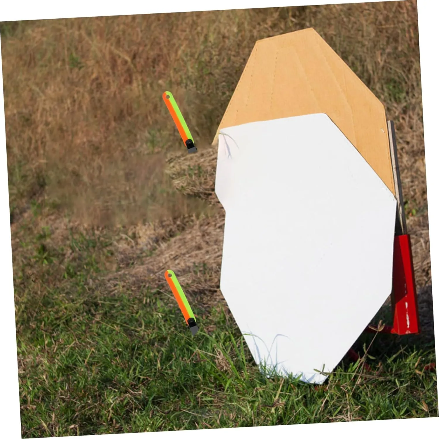 YARNOW Fluorescent Label Holder Reflective Supply Cones Sports Running Vest Dry Erase Markers Stair Treads Snow