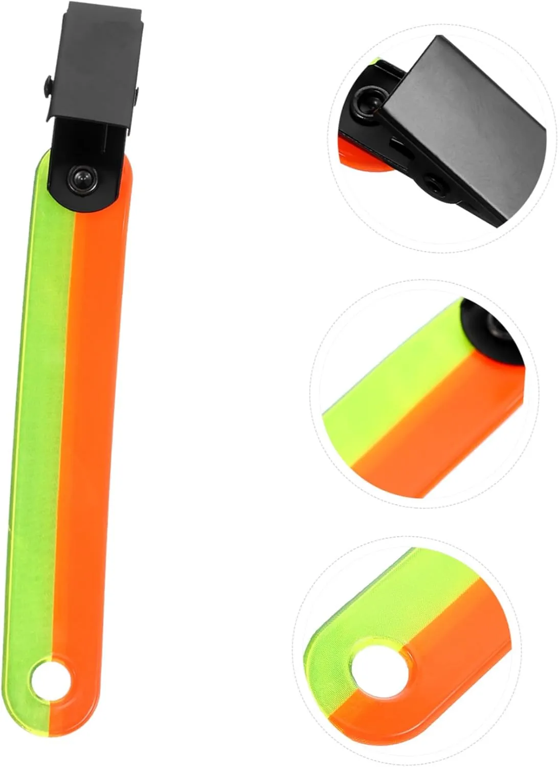 YARNOW Fluorescent Label Holder Reflective Supply Cones Sports Running Vest Dry Erase Markers Stair Treads Snow