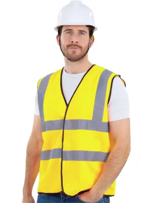 Yellow High-Vis Vest  Wholesale
