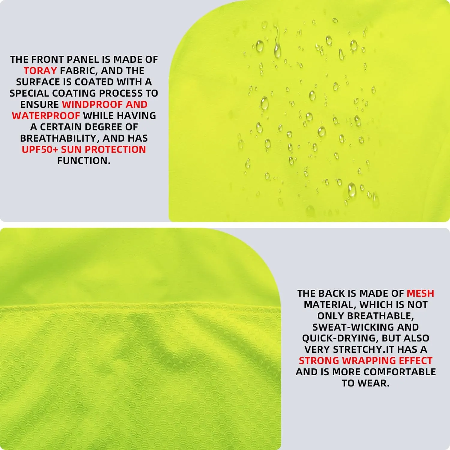 YKYWBIKE Cycling Vest for Men,Micro Softshell Windproof Bike Vest,Water Resistance Sleeveless Cycling Windbreaker