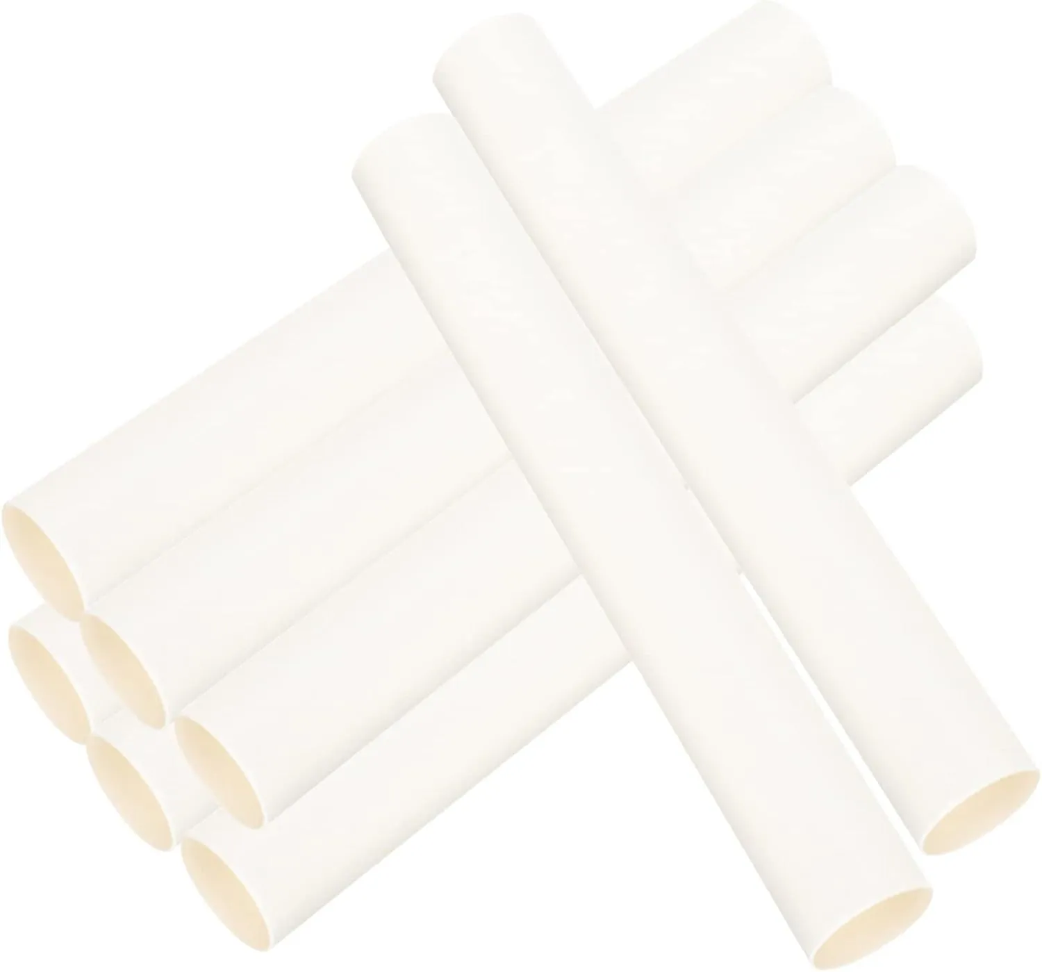 Zerodeko 36pcs Buns Pastry Cake Meatloaf Pan with Drain Tray Baking Tubes Croissant Cannoli Tube Lock Cookie Forms Baking Mold for Home Brioche Bread Paper Horn White