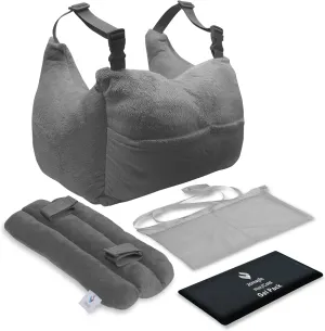 Zomaple Mastectomy Pillow - Post Surgery Pillow, Mastectomy Recovery Must Haves, Breast for After Heart Surgery, Reduction & Augmentation Patients Sleeping, Recovery Seatbelt Protection-Surgery Gift