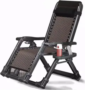 ZTGL F, Folding Outdoor Chaise Lounge Chair, Portable Camping Cot, Sunbathing Lounge Chairs Camping Lounge Chair, Folding Camping Cot, Foldable Outdoor Bed